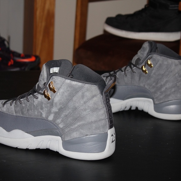 Jordan 12 Retro Dark Grey 2017 130690-005 SZ 12 - Picture 5 of 7